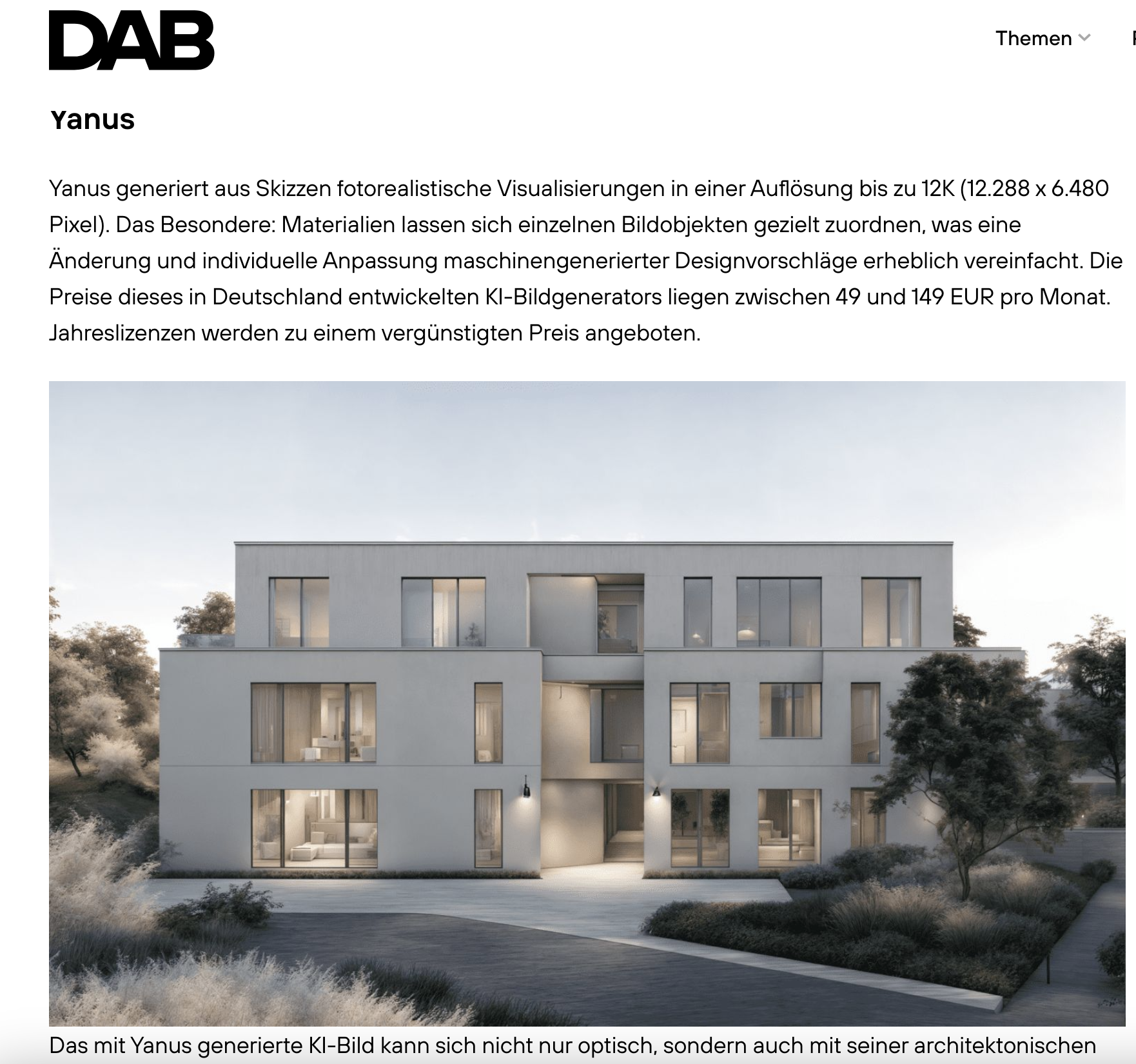 AI-Generated Architectural Precision and Visual Excellence